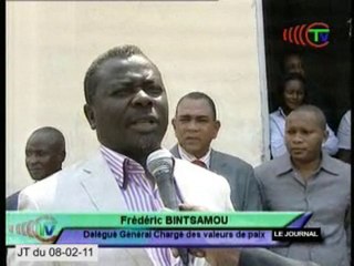 Réunion à la délégation générale des valeurs de paix