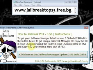 Sony PS3 3.56,Jailbreak Available at www.jailbreaktops3.free