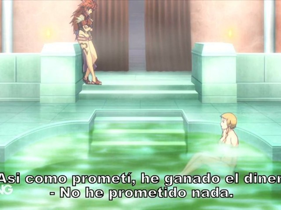 QUEEN'S BLADE EP03 (esp): La Lasciva Mercenaria