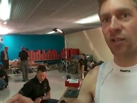 Jens Voigt - Dialing in his Bike