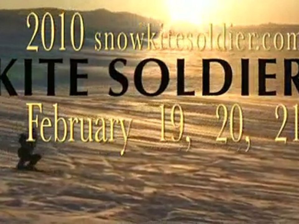 Kite Soldier: Idaho's Awesome Snowkiting Location