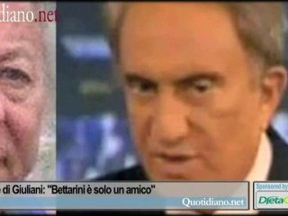 La moglie di Giuliani: "Bettarini è solo un amico"