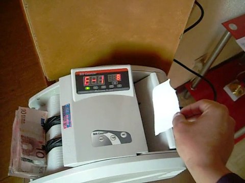 Compteuse de Billets et détecteur de Faux 0318UV/MG BILL COUNTER
