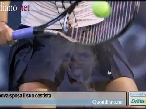 La Sharapova sposa il suo cestista
