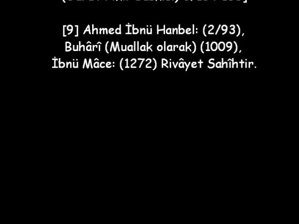 Allâme Hüseyin Avni Hocaefendi - Tevessül Hadisleri 1