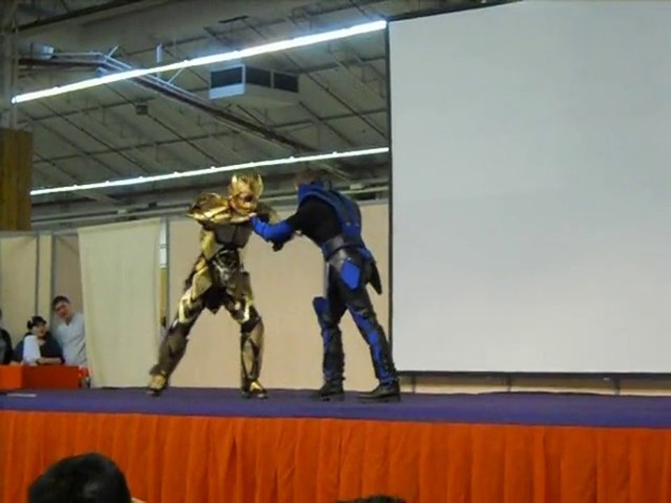 Paris Manga février 2011 Tomb Raider vs Mortal Combat