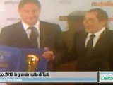 Golden Foot 2010, la grande notte di Totti