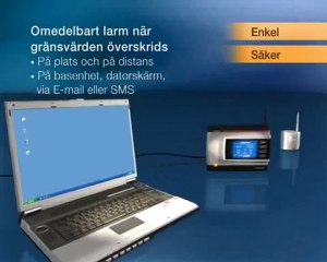 Saveris Trådlös Övervakning av Temperatur och Fukt