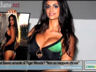 Cristina del Basso amante di Tiger Woods? "Non so neppure chi sia"