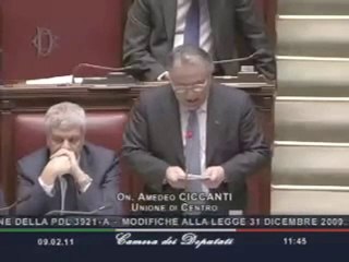 Ciccanti (UDC) - Nuove regole coordinamento politiche
