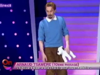 Arnaud Tsamere - Casting d'Asterix