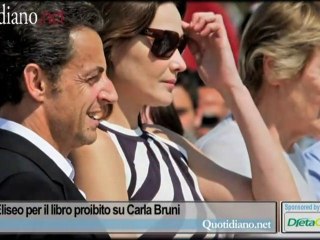 Trema l'Eliseo per il libro proibito su Carla Bruni