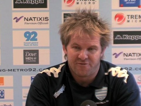 Rugby365 : Mannix et Durand sur la fin de saison du Racing
