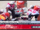 Tg Quotidiano.net  (Misano, muore Tomizawa. Rossi: 