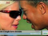 Tiger Woods e l moglie hanno divorziato
