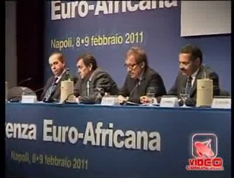 Napoli - Maroni e l'immigrazione irregolare