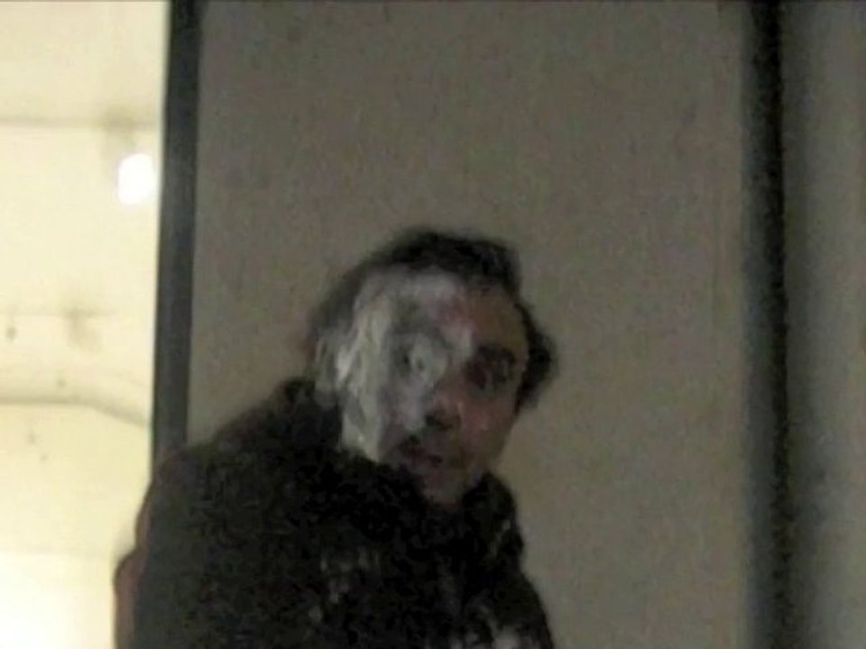 Zemmour entarté devant RTL