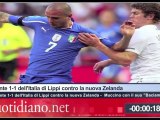 TG Quotidiano.net (Italia deludente, 1-1 contro la Nuova Zelanda)