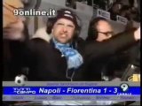 Napoli-Fiorentina: l'esultanza di David Guetta, lo sputo di alcuni tifosi partenopei