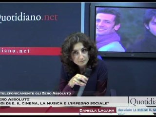 Zero Assoluto: "Noi due, il cinema, la musica e l'impegno sociale"