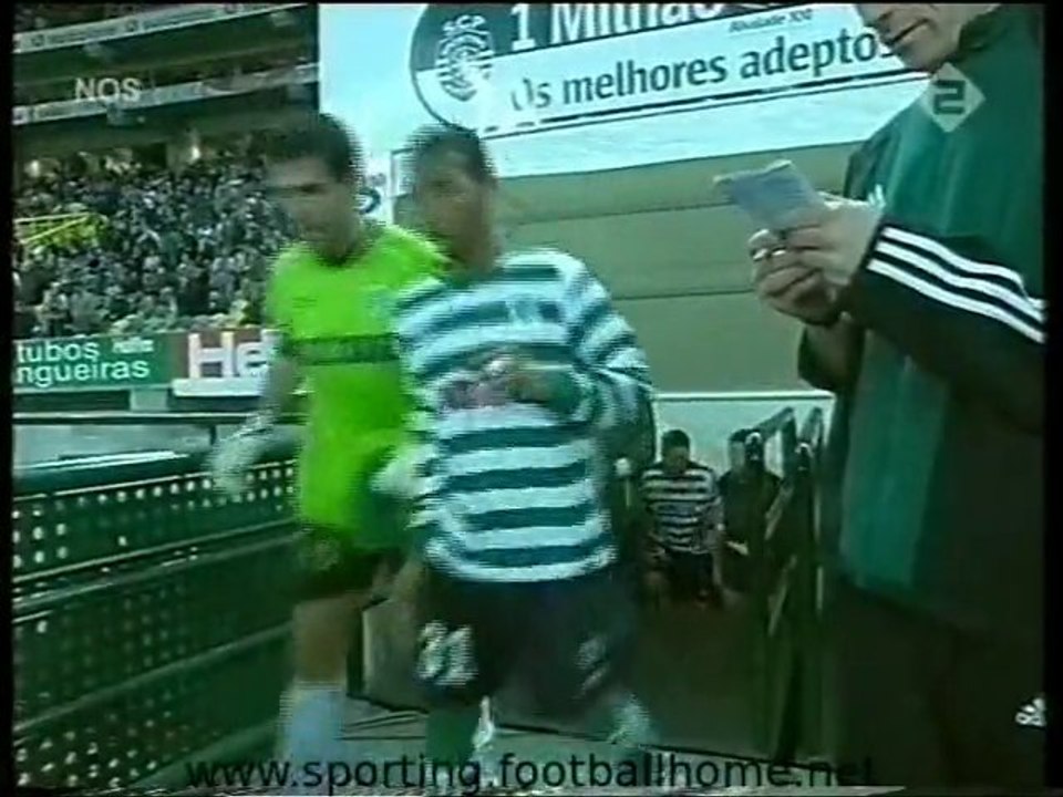 Sporting - 2 Feyenoord - 1 de 2004/2005