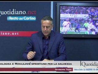 Bologna e Mihajlović sprintano per la salvezza