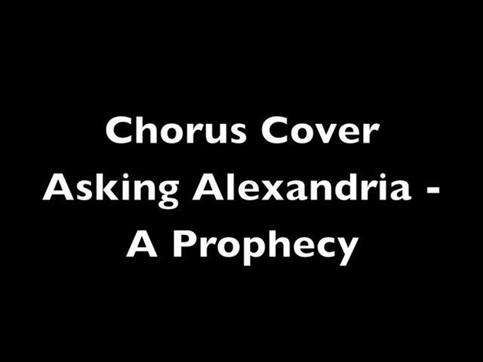 cover Asking Alexandria - A Prophesy