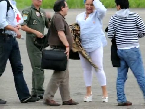 Brazilian helicopters prepare for FARC hostages release