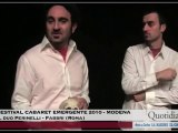 Festival cabaret emergente 2010 (Modena) - Il duo Perinelli - Fabbri (Roma)