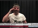 Festival cabaret emergente 2010 (Modena) - Samuel Brocherio