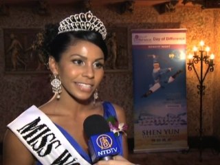 "Incredible Performers" - Miss World Australia on Shen Yun