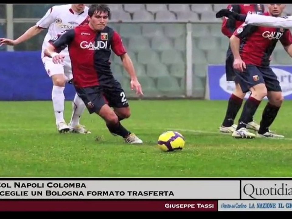 Col Napoli Colomba sceglie un Bologna formato trasferta