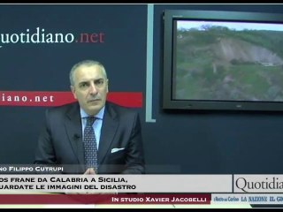 Sos frane da Calabria a Sicilia, guardate le immagini del disastro