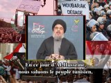 Message aux tunisiens et aux égyptiens fr