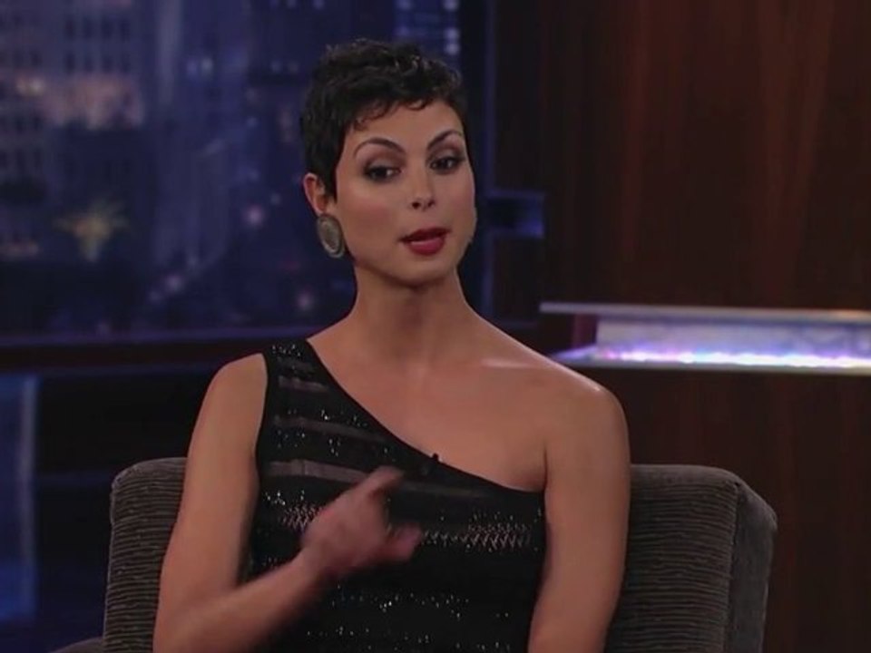 Morena Baccarin on Jimmy Kimmel Live PART 1