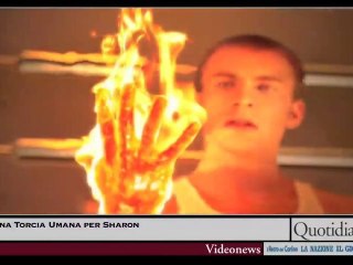 Una Torcia Umana per Sharon