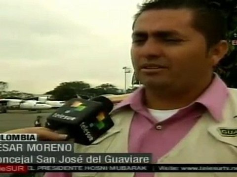 Liberaciones FARC: pasado el medio día se espera la llegada de Baquero a Villavicencio