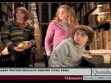 Harry Potter beccato mentre fuma erba