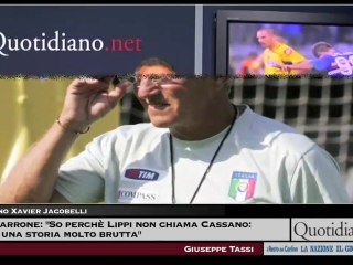 Garrone: "So perchè Lippi non chiama Cassano: è una storia m