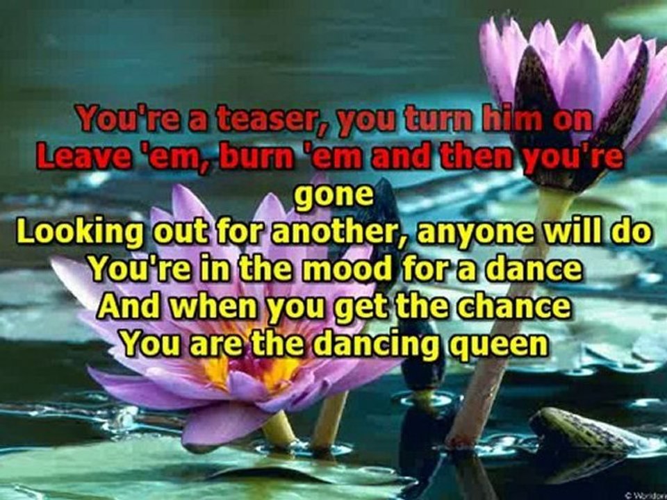 Abba - Dancing Queen (karaoke)