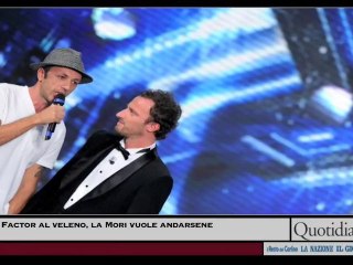 X Factor al veleno, la Mori vuole andarsene