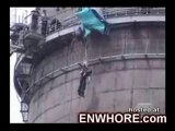 base jump goes horrabilly wrong spelt wrong