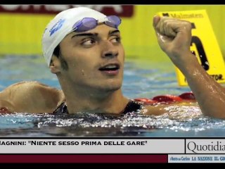 Magnini: ''Niente sesso prima delle gare''