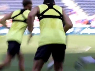 Pre-season week two with Manchester United. The need for speed.