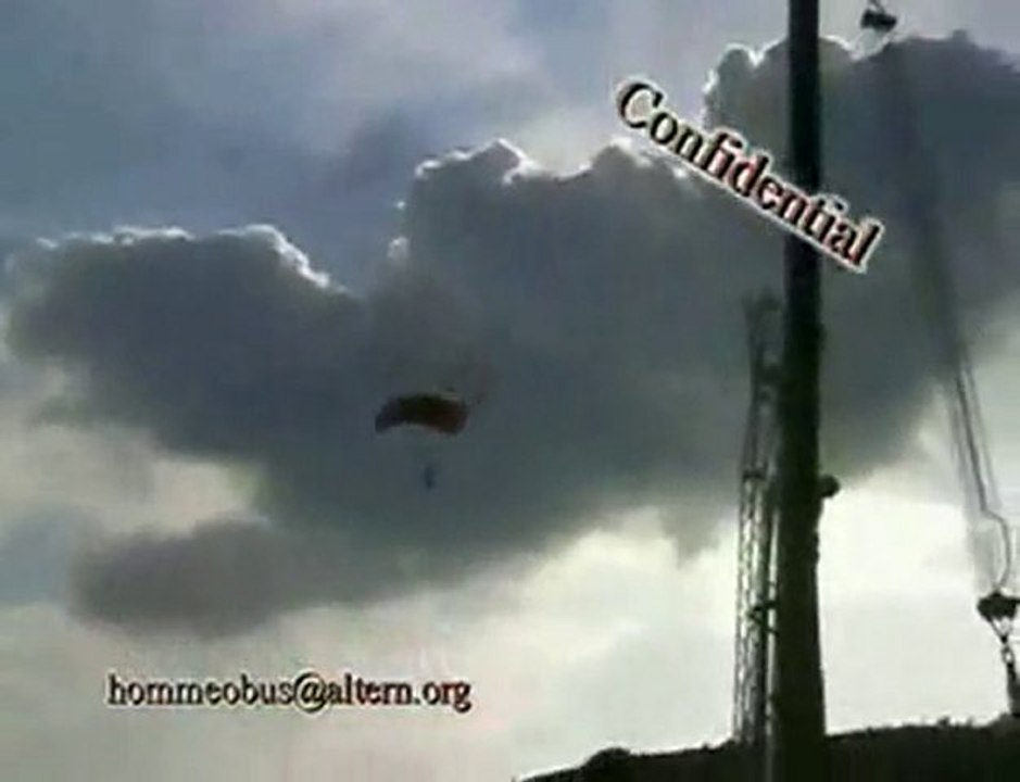 Human Catapault BASE Jumping