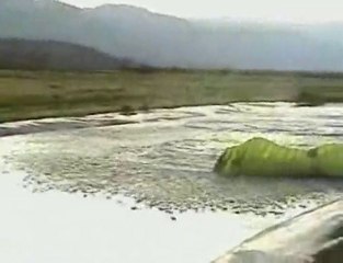 Bad skydiving landing