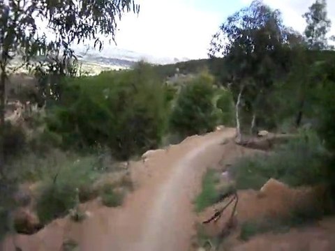 Canberra Australia - 1 Mt Stromlo - MTB Singletrack Helmet Cam Rollercoaster to Skyline to Luge