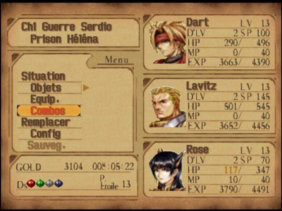 Legend of dragoon 29 Helena le retour