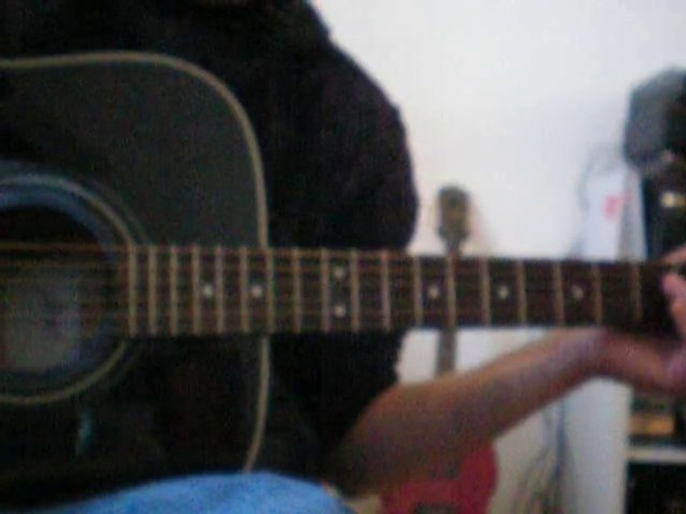 Is there anybody out there à la guitare