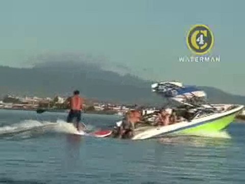 HSSR: C4 Wake S.U.P. (Stand Up Paddle Surfing behind a boat)